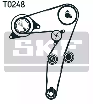 Комплект грм с водяным насосом SKF VKMC02193-2