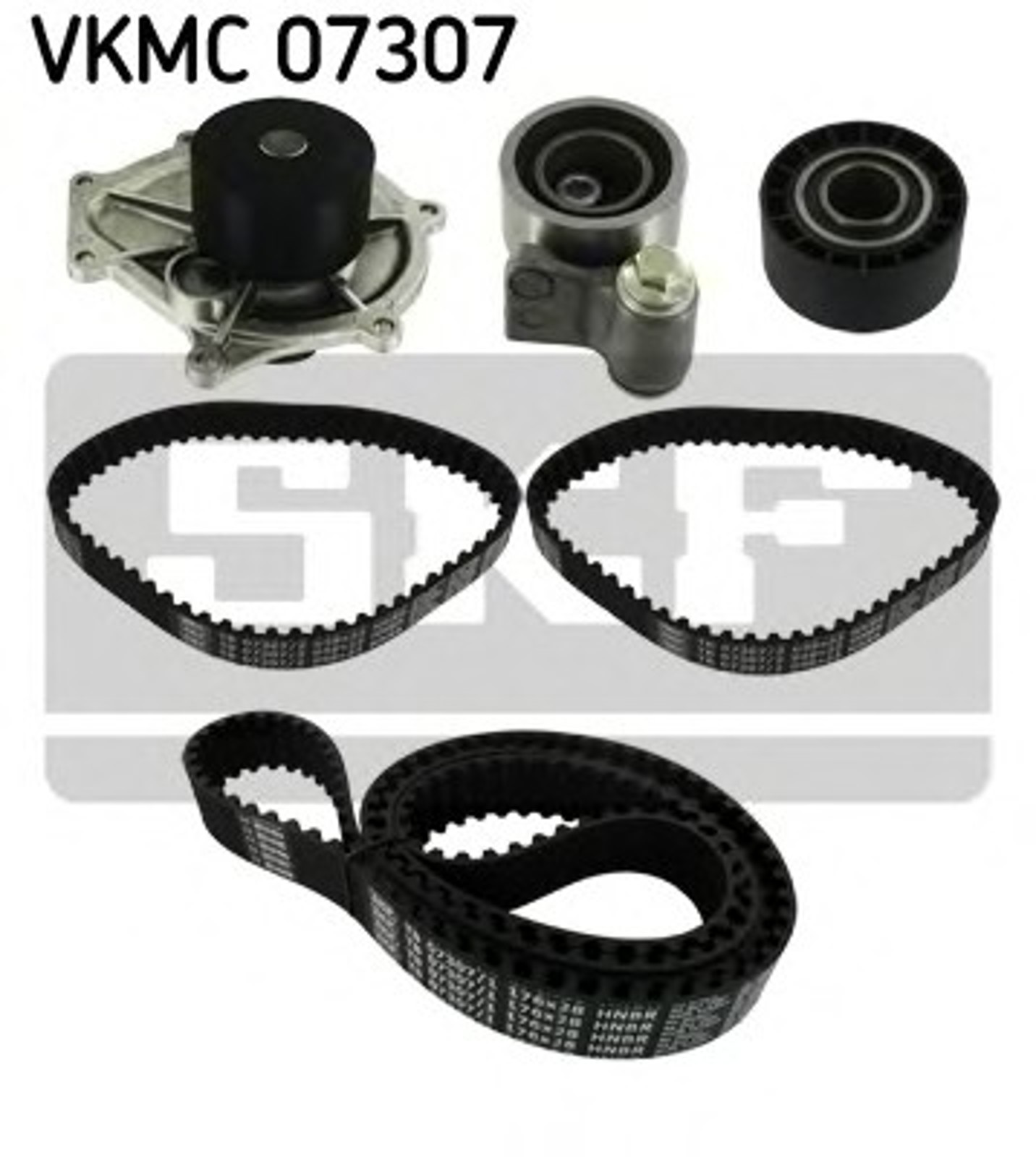 Комплект грм с водяным насосом SKF VKMC07307