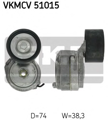 Ролик приводного ремня SKF VKMCV51015