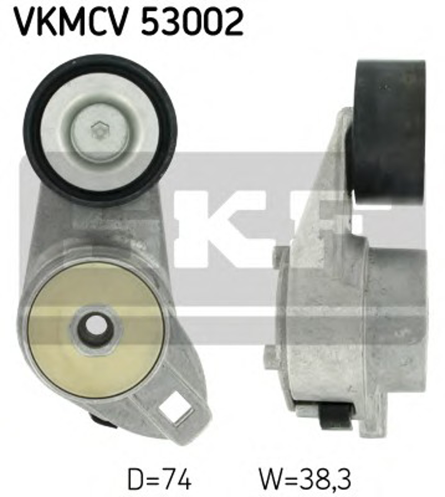 Ролик приводного ремня SKF VKMCV53002