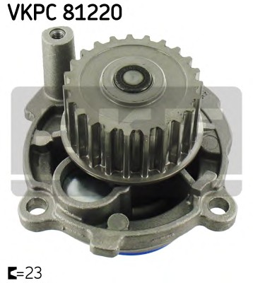 Водяной насос охлаждение двигателя aquamax SKF VKPC81220
