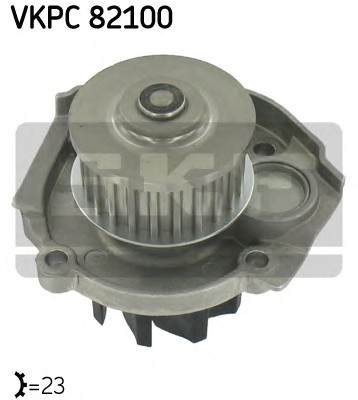Водяной насос охлаждение двигателя SKF VKPC82100