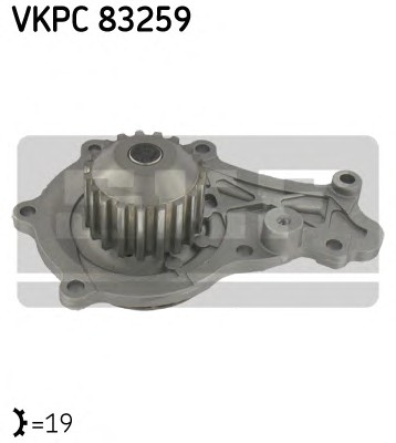 Водяной насос охлаждение двигателя aquamax SKF VKPC83259