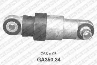 Натяжной ролик поликлинового ремня SNR GA350.34