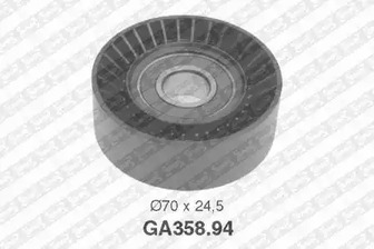 Ролик поликлинового ремня SNR GA358.94