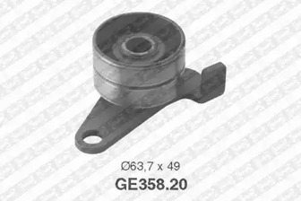 Ролик зубчатого ремня SNR GE358.20