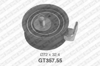 Натяжной ролик ремня грм SNR GT357.55