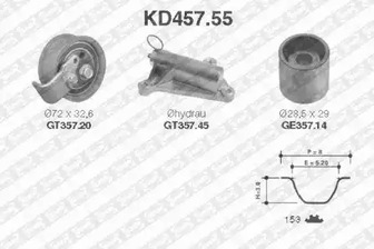 Комплект ремня SNR KD457.55