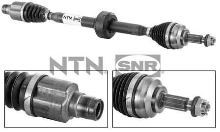 Полуось SNR DK55.004