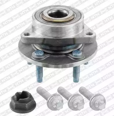 Комплект подшипника ступицы колеса SNR R153.66