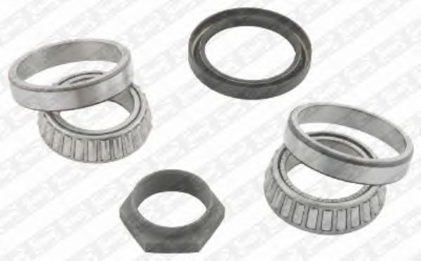 Комплект подшипника ступицы колеса SNR R154.18