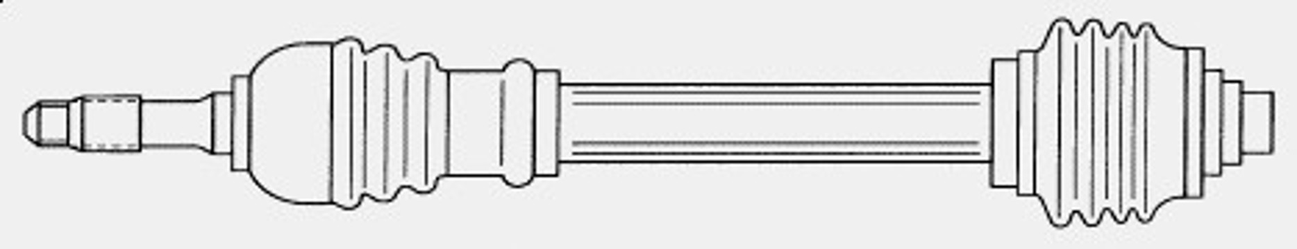 Полуось SPIDAN 24701