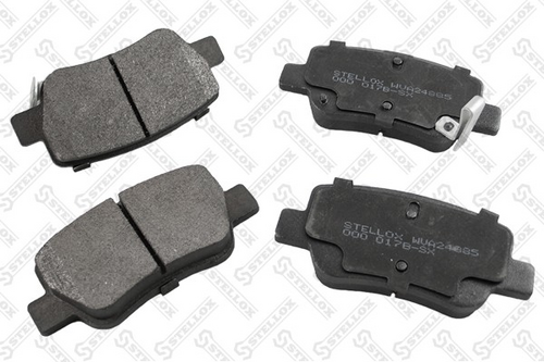 Колодки дисковые задние STELLOX 000 017B-SX