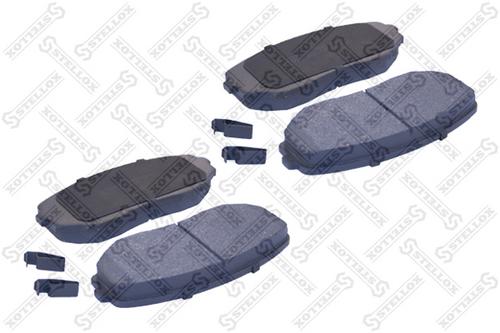 Колодки дисковые передние STELLOX 000 066B-SX