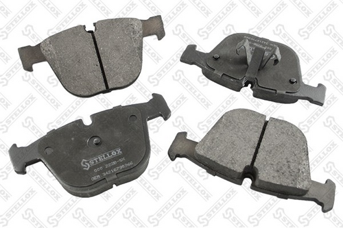 Колодки дисковые задн. STELLOX 000 222B-SX