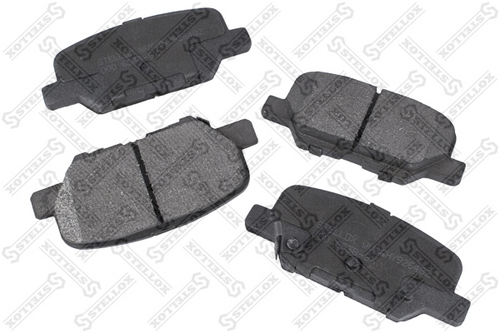 Тормозные колодки дисковые STELLOX 000 653B-SX