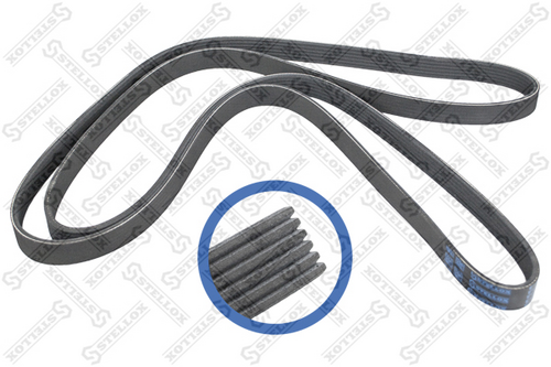 06-02400-sx ремень поликлиновой 6pk2400 STELLOX 06-02400-SX