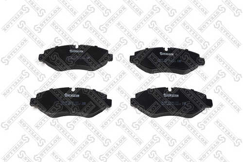 Колодки дисковые передние STELLOX 1256 000B-SX