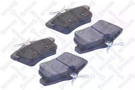 Колодки тормозные дисковые STELLOX 000 026B-SX