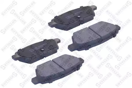 Комплект тормозных колодок дискового тормоза STELLOX 000 057B-SX