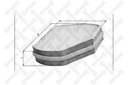 Салонный фильтр STELLOX 71-10037-SX