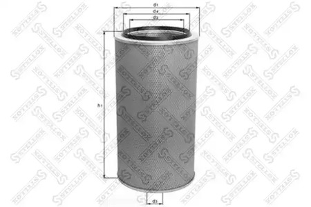Воздушный фильтр STELLOX 81-21033-SX