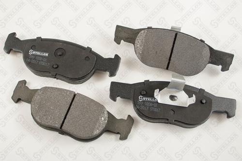 Тормозные колодки дисковые STELLOX 599 020B-SX