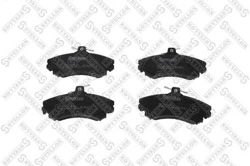 Колодки дисковые передние STELLOX 601 021B-SX