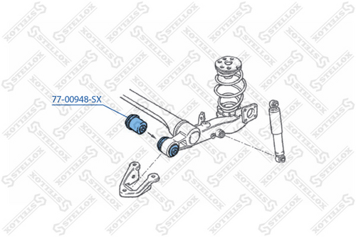 Рычаг независимой подвески колеса STELLOX 77-00948-SX