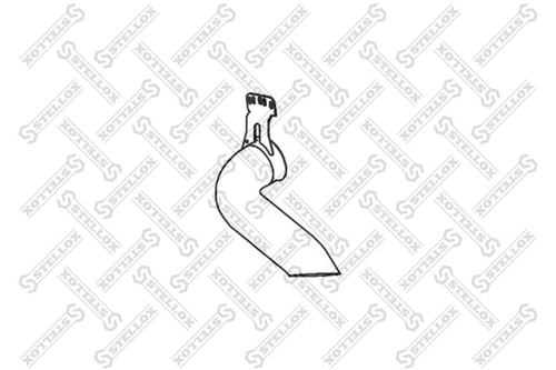 82-03743-sx труба глушителя задняя STELLOX 82-03743-SX
