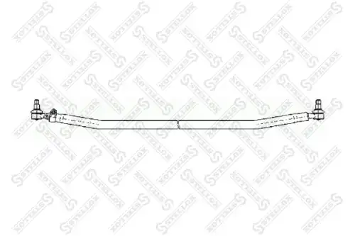 84-35080-sx тяга поперечная l1698/ d52 изг-2 STELLOX 84-35080-SX