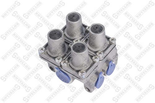 85-19496-sx 4-х контурный защитный клапан 6.5bar m22x1.5 m16x1.5 STELLOX 85-19496-SX