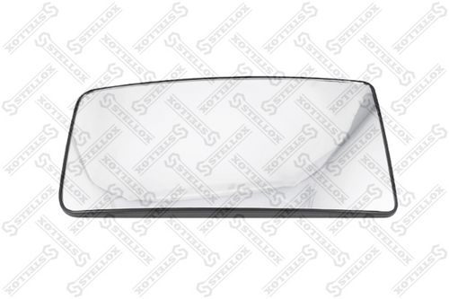 87-30232-sx стекло зеркала двойного (главное) с обогр.24v 381x201 STELLOX 87-30232-SX