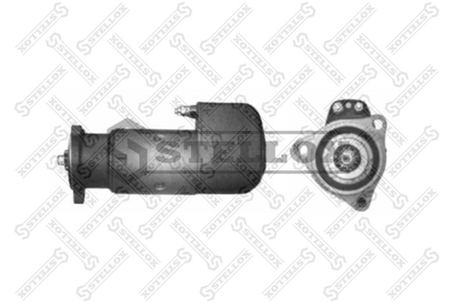 88-02015-sx стартер 24v-6.6kw 11зубьев 75влево STELLOX 88-02015-SX