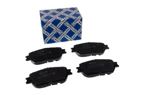 895 000b-sx колодки дисковые п. с антискр. пл. STELLOX 895 000B-SX