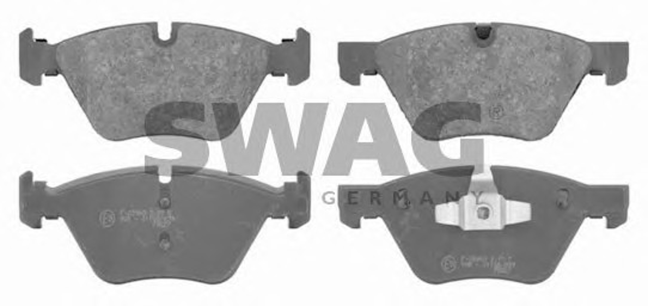Колодки тормозные дисковые SWAG 20916670
