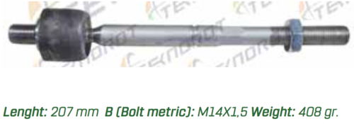 Рулевые тяги teknorot TEKNOROT P-673