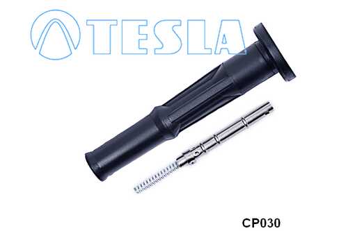 Наконечник высоковольного провода TESLA CP030