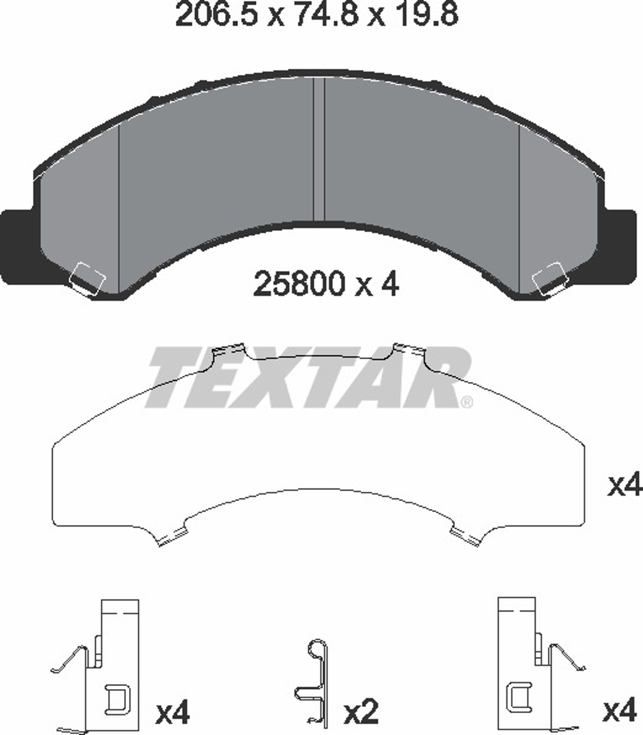  TEXTAR 2580001