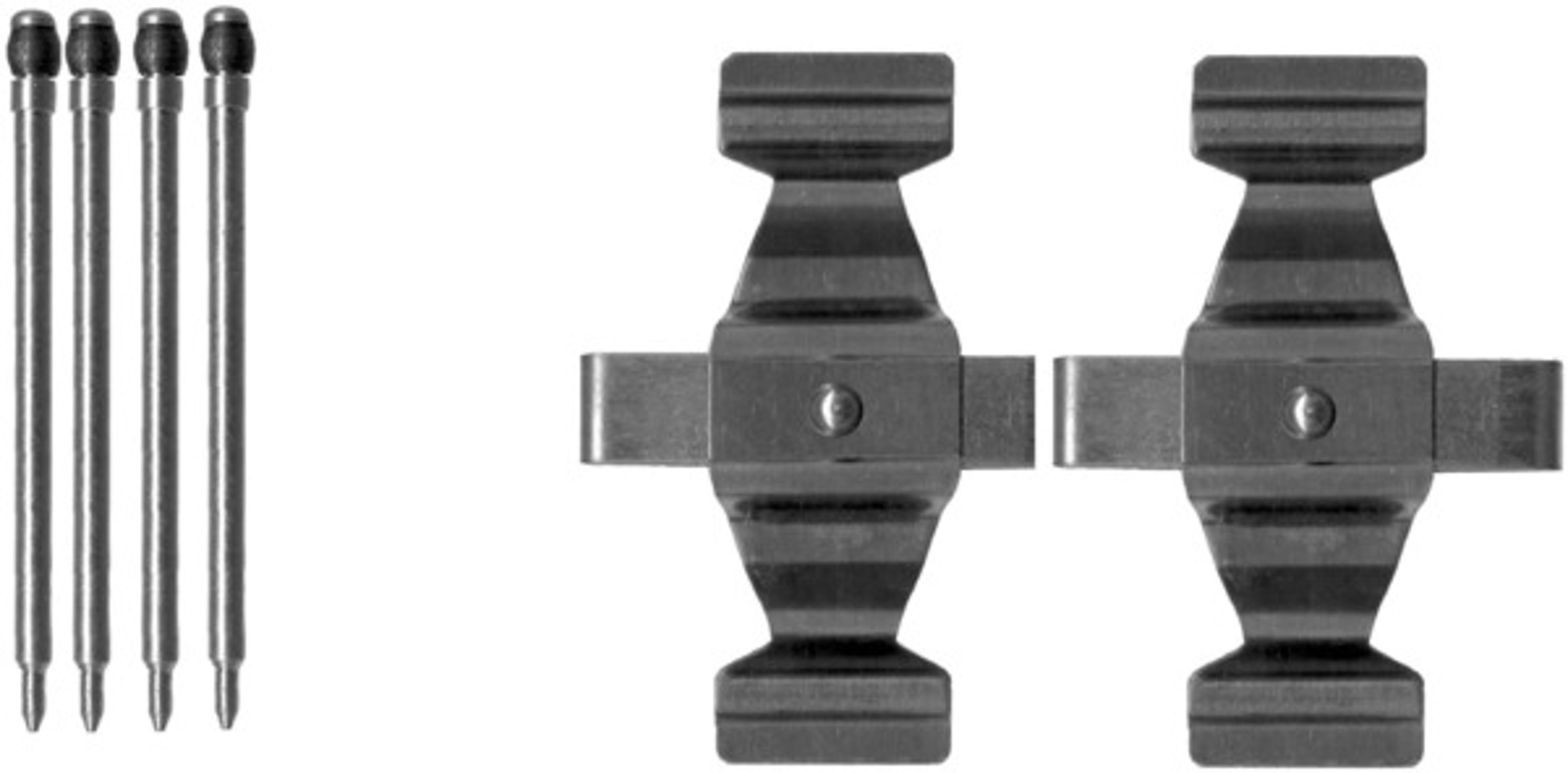 Комплект монтажный тормозных колодок TEXTAR 82075200