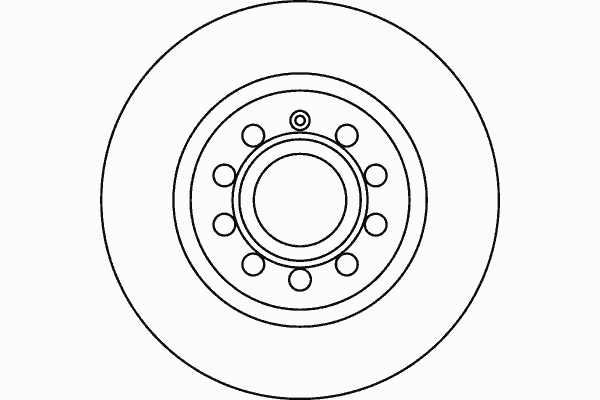Тормозной диск TEXTAR 92120705