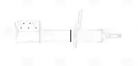 Ag 01068 амортизатор передний газовый TRIALLI AG 01068
