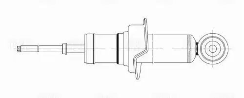Ag 11505 амортизатор задний газовый TRIALLI AG 11505