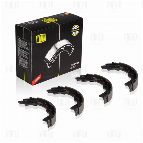 Gf 0858 колодки барабанные ручника TRIALLI GF 0858