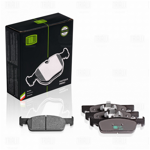 Pf 0101 колодки дисковые передние TRIALLI PF 0101