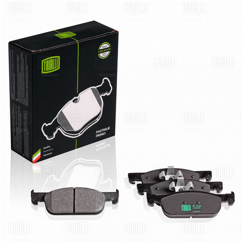 Pf 0102 колодки торм. диск. перед. TRIALLI PF 0102