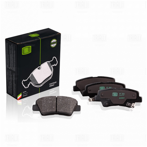 Pf 0881 колодки дисковые задние TRIALLI PF 0881