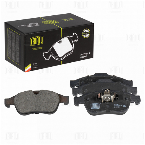 Pf 0902 колодки дисковые передние TRIALLI PF 0902