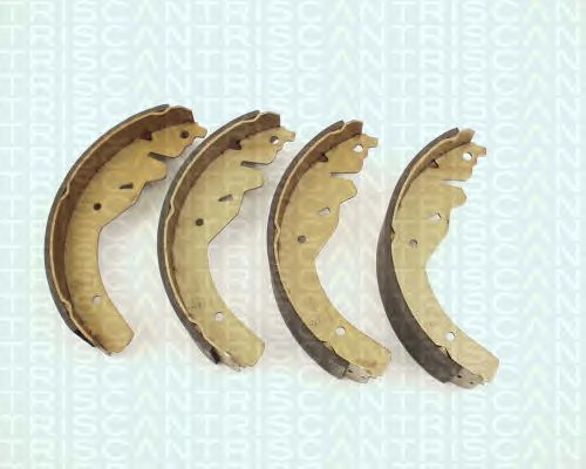 Комплект тормозных колодок TRISCAN 8100 18595