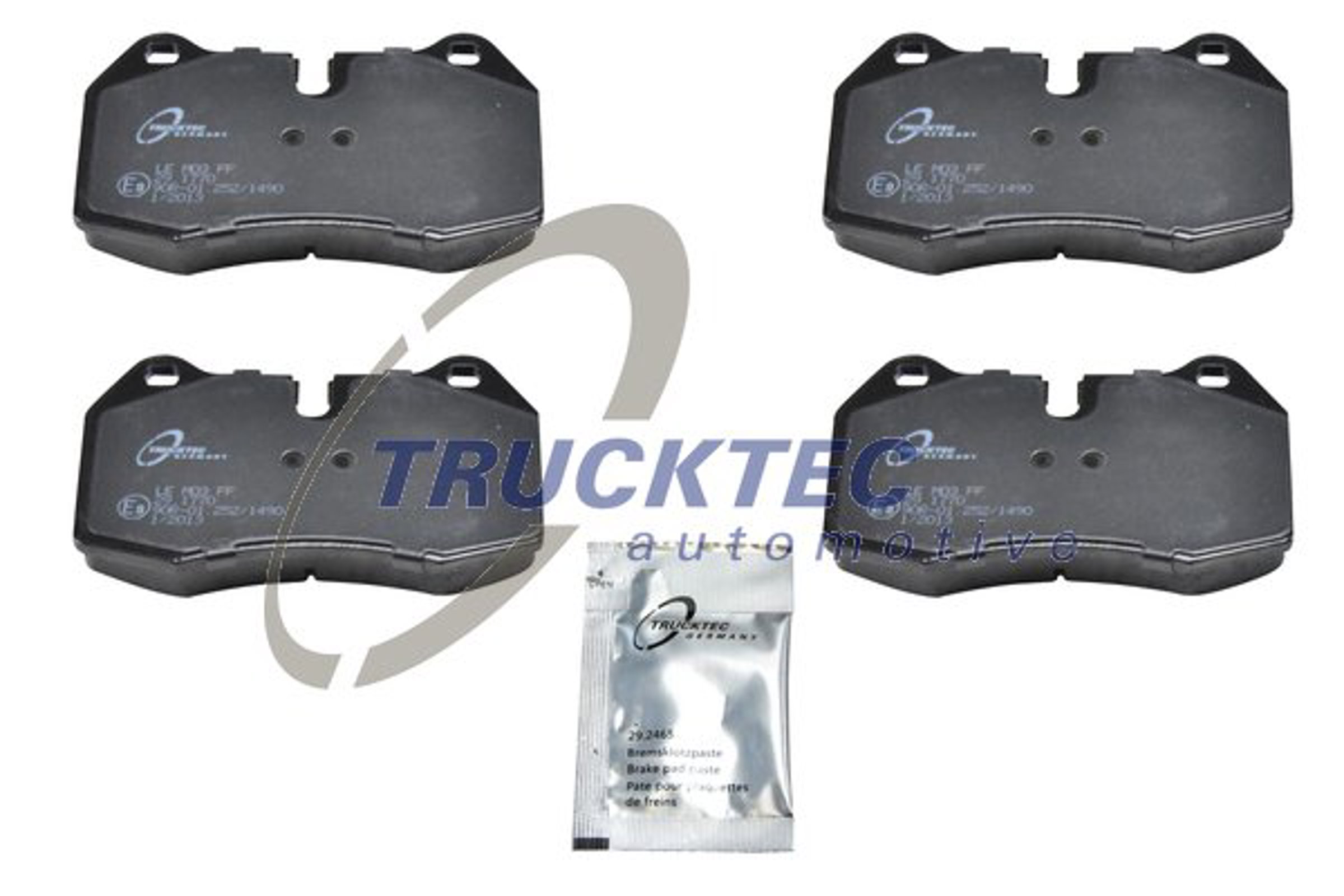 Комплект тормозных колодок дисковый тормоз TRUCKTEC AUTOMOTIVE 08.34.099